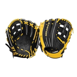 2021 Easton Future 11" Elite Series Baseball Glove Black/Yellow: FE110