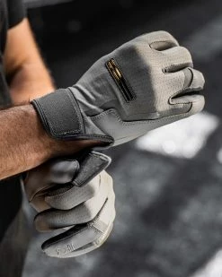 Warstic Sports, Inc IK3 PRO BATTING GLOVES "GRAY" -Hot Sale Protective Gear Shop GrayBackofHand InCage copy