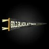 Oxford Pennant GOLD BLACK ATTACK PENNANT