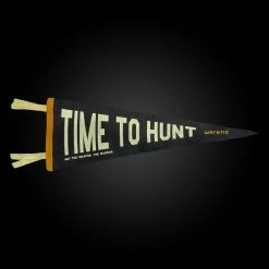 Oxford Pennant TIME TO HUNT PENNANT