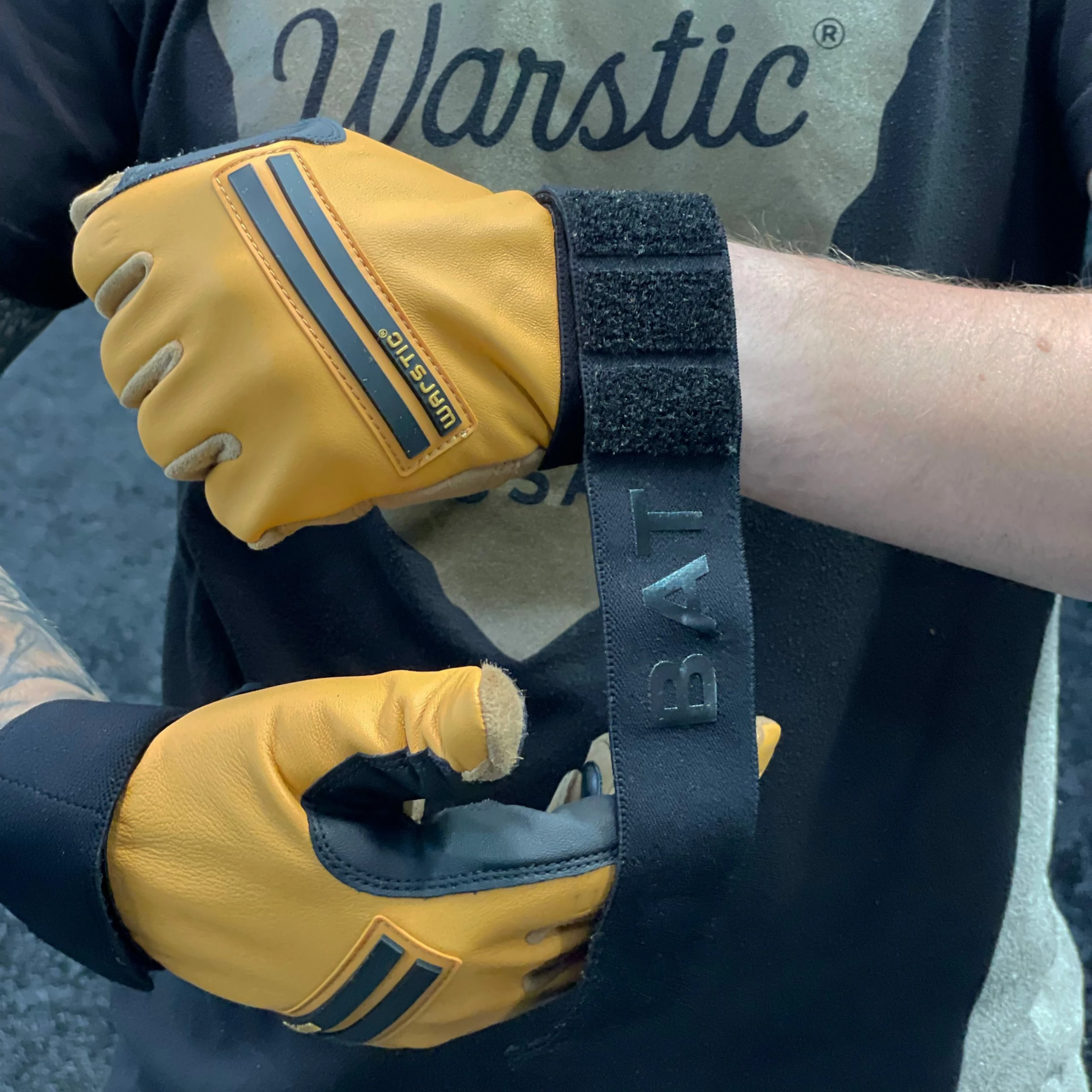 Warstic Sports, Inc GENUINE LEATHER WORKMAN3 SMALL BATCH NO 1 BATTING GLOVES 6 Warstic Sports, Inc GENUINE LEATHER WORKMAN3 SMALL BATCH NO 1 BATTING GLOVES - Image 4