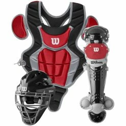 WILSON SPORTING GOODS Wilson C200 3-Piece Youth Baseball Catcher’s Set: WB57116