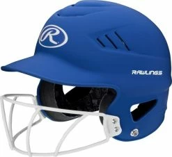 Rawlings Highlighter Fastpitch Helmet / Mask Matte: RCFHLFGM -Hot Sale Protective Gear Shop rcfhlfgnr 1 x700