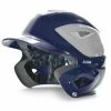 All-Star OSFM S7 Batting Helmet 2 Tone// NAVY/SILVER
