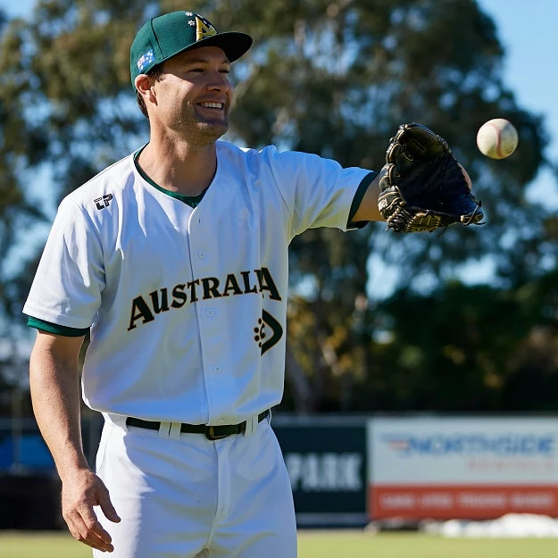 Team Australia Baseball 2021 Jersey V2 By Triple Play 3 Team Australia Baseball 2021 Jersey V2 By Triple Play