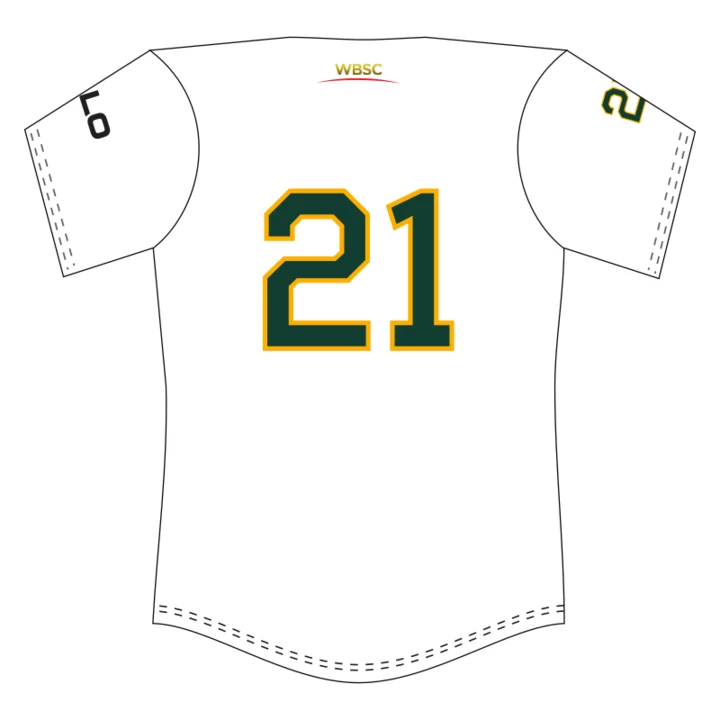 Team Australia Baseball 2021 Jersey V2 By Triple Play 6 Team Australia Baseball 2021 Jersey V2 By Triple Play - Image 4