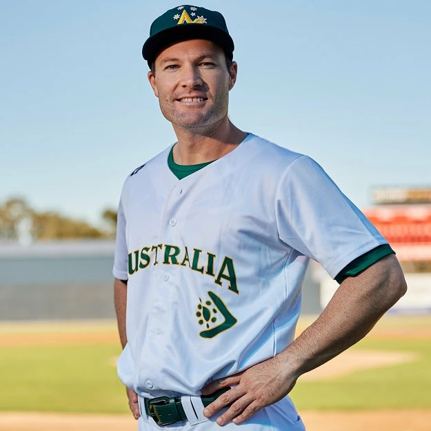 Team Australia Baseball 2021 Jersey V2 By Triple Play 4 Team Australia Baseball 2021 Jersey V2 By Triple Play - Image 2