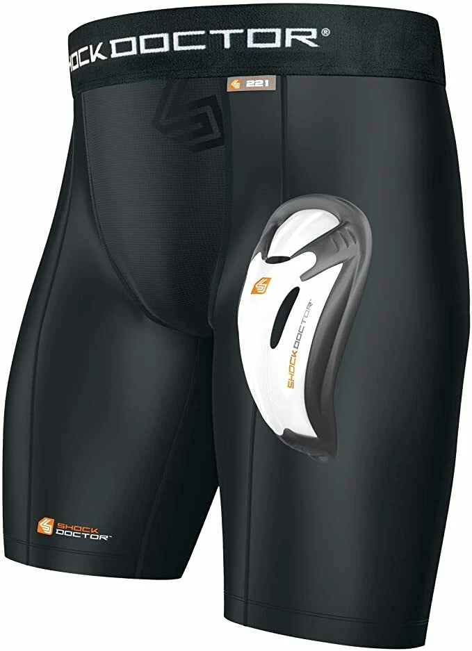 Shock Doctor Core Compression Short With Bioflex Cup 3 Shock Doctor Core Compression Short With Bioflex Cup
