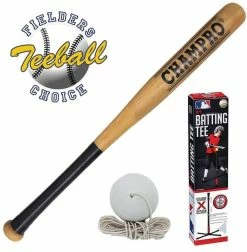 XT Teeball Batting Pack With Champro Wood Bat + Tee + Ball On String