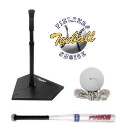 Fusion Tee Ball Starter Pack // Rawlings Tee + Fusion Bat + Ball On A String