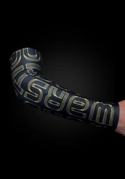 ARM SLEEVE - WARSTIC BLACK & GOLD -Hot Sale Protective Gear Shop warstic armsleeves warsticBlack3