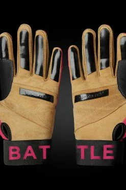 Warstic Sports, Inc WORKMAN3 BATTING GLOVES "BATTLE PINK" -Hot Sale Protective Gear Shop warstic baseball battinggloves workman3 pink 3